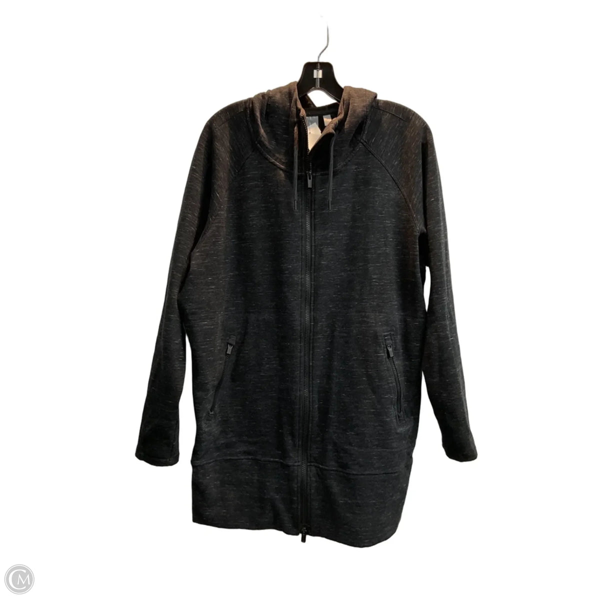 Athletic Jacket By Athleta In Black, Size: M