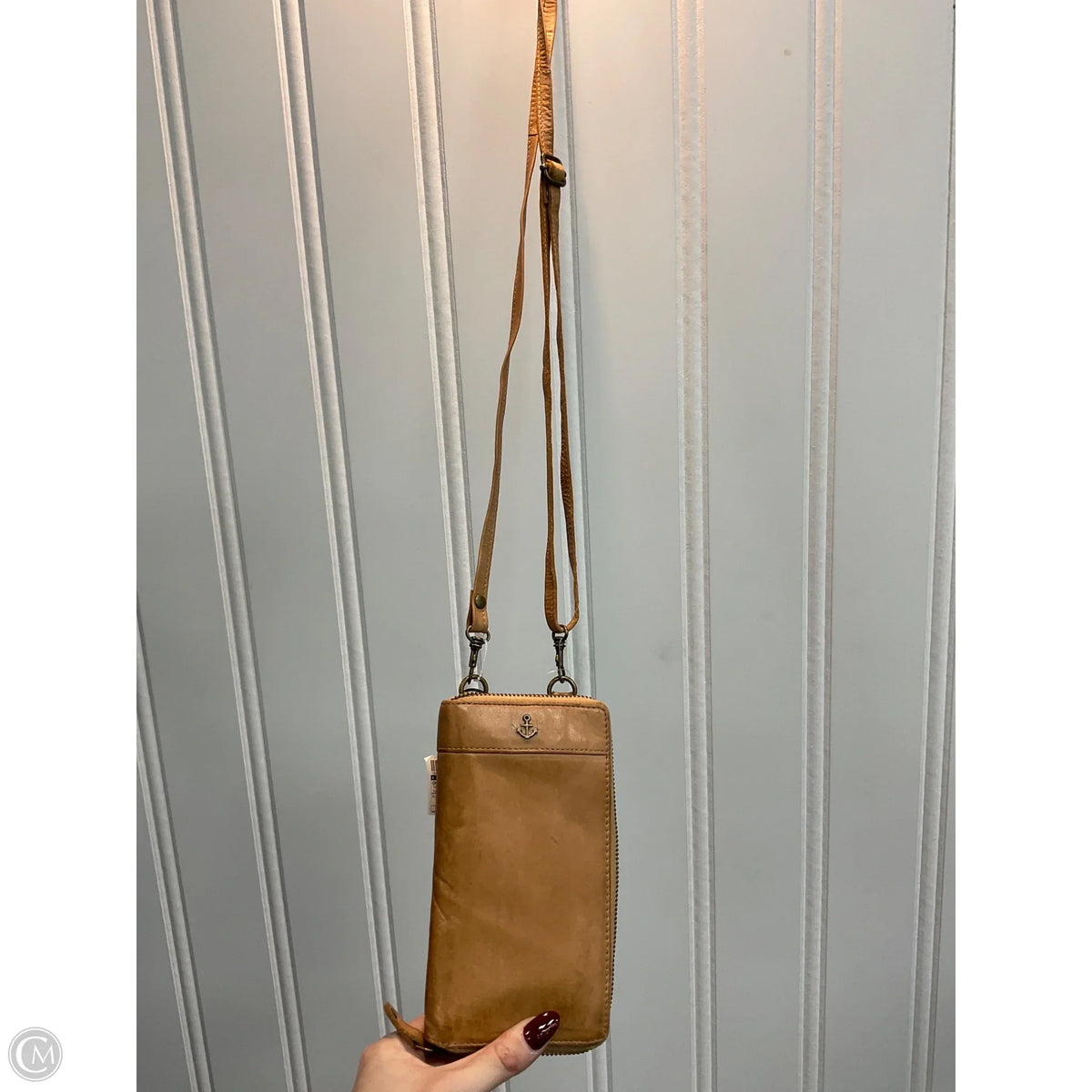 Crossbody Leather By Cmb, Size: Small
