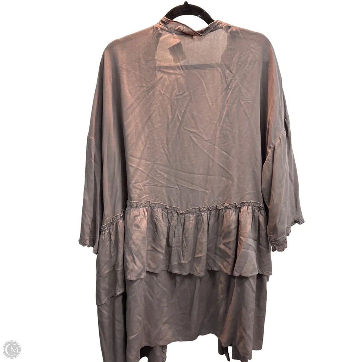 Kimono By Easel In Grey, Size: L