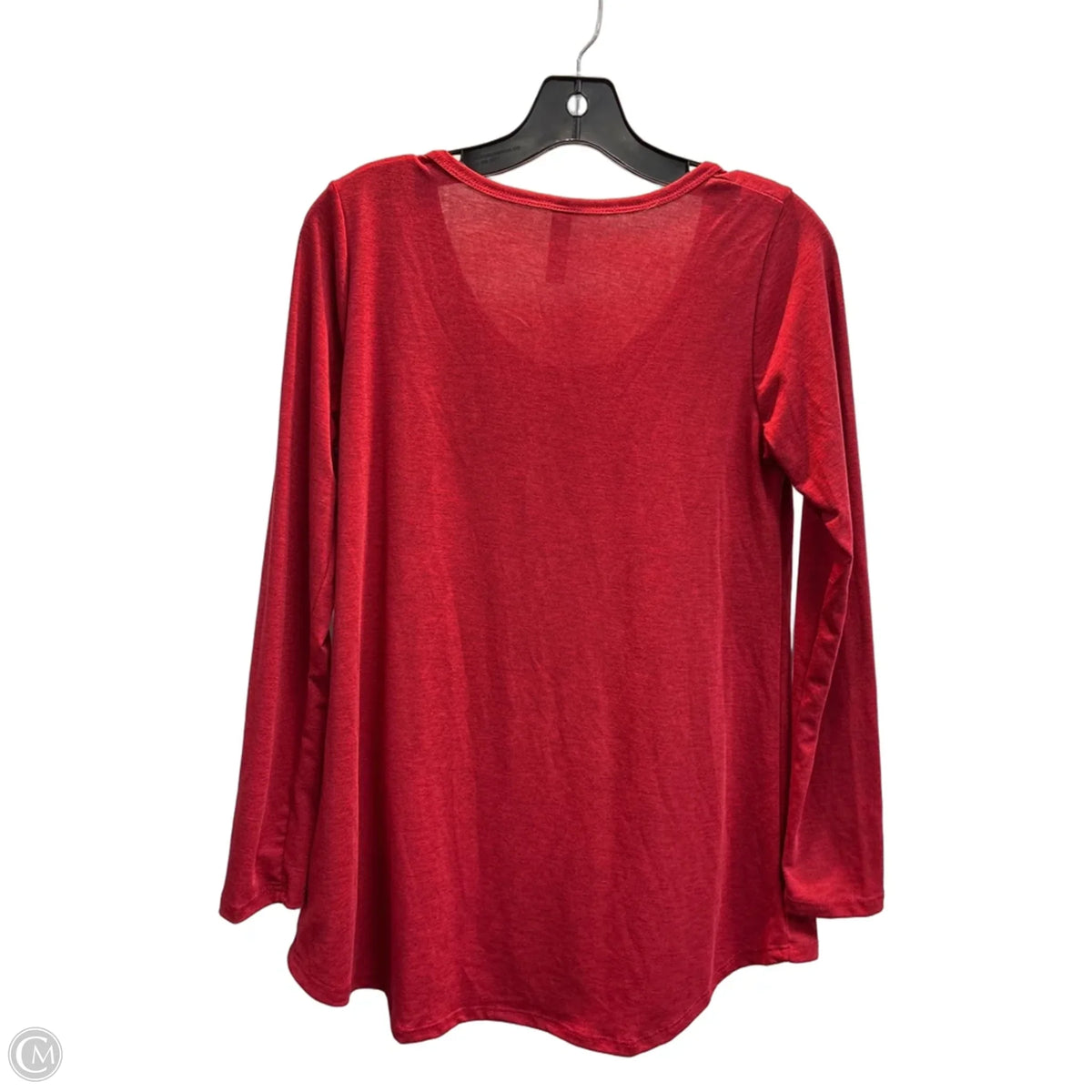 Top Long Sleeve Basic By Lularoe In Red, Size: S