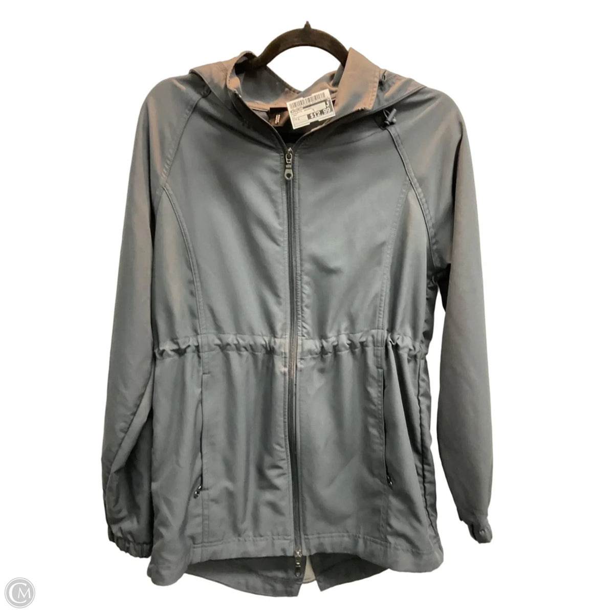 Athletic Jacket By Kirkland In Grey, Size: S
