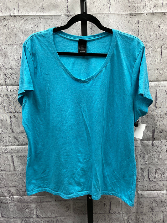 Top Short Sleeve Basic By Hanes  Size: 2x