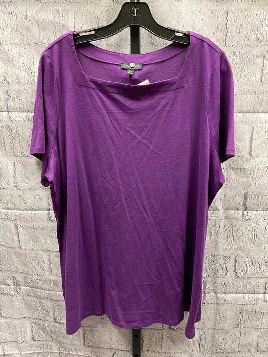 Top Short Sleeve By Lane Bryant  Size: 1x