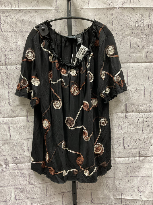 Top Short Sleeve By Maggie Barnes  Size: 1x