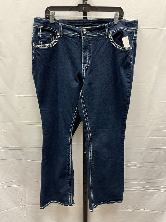 Jeans Boot Cut By Faded Glory  Size: 20