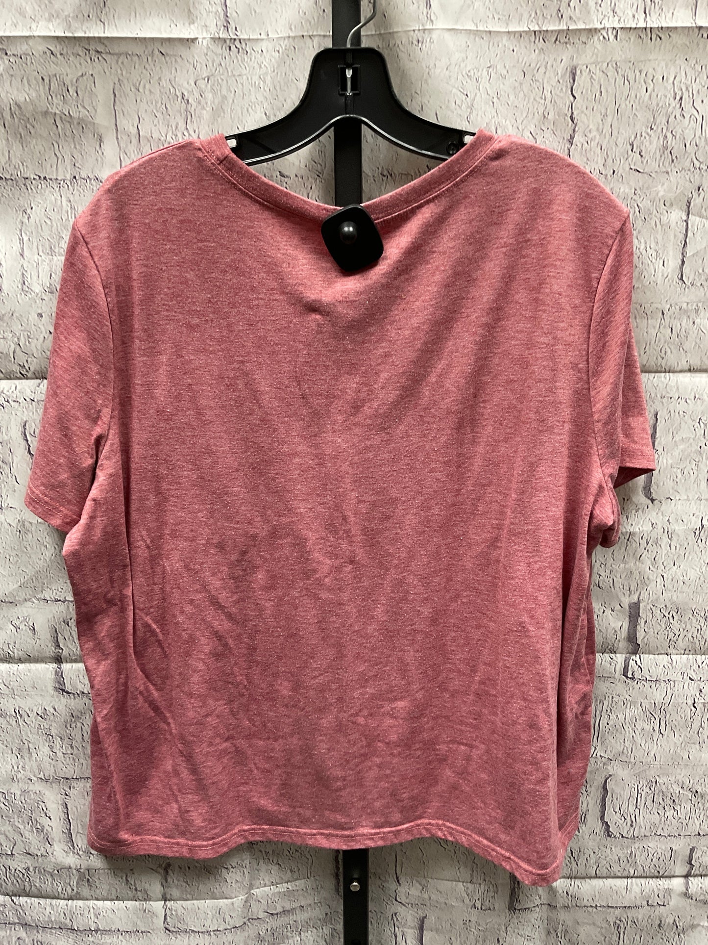 Top Short Sleeve Basic By Shein  Size: 1x