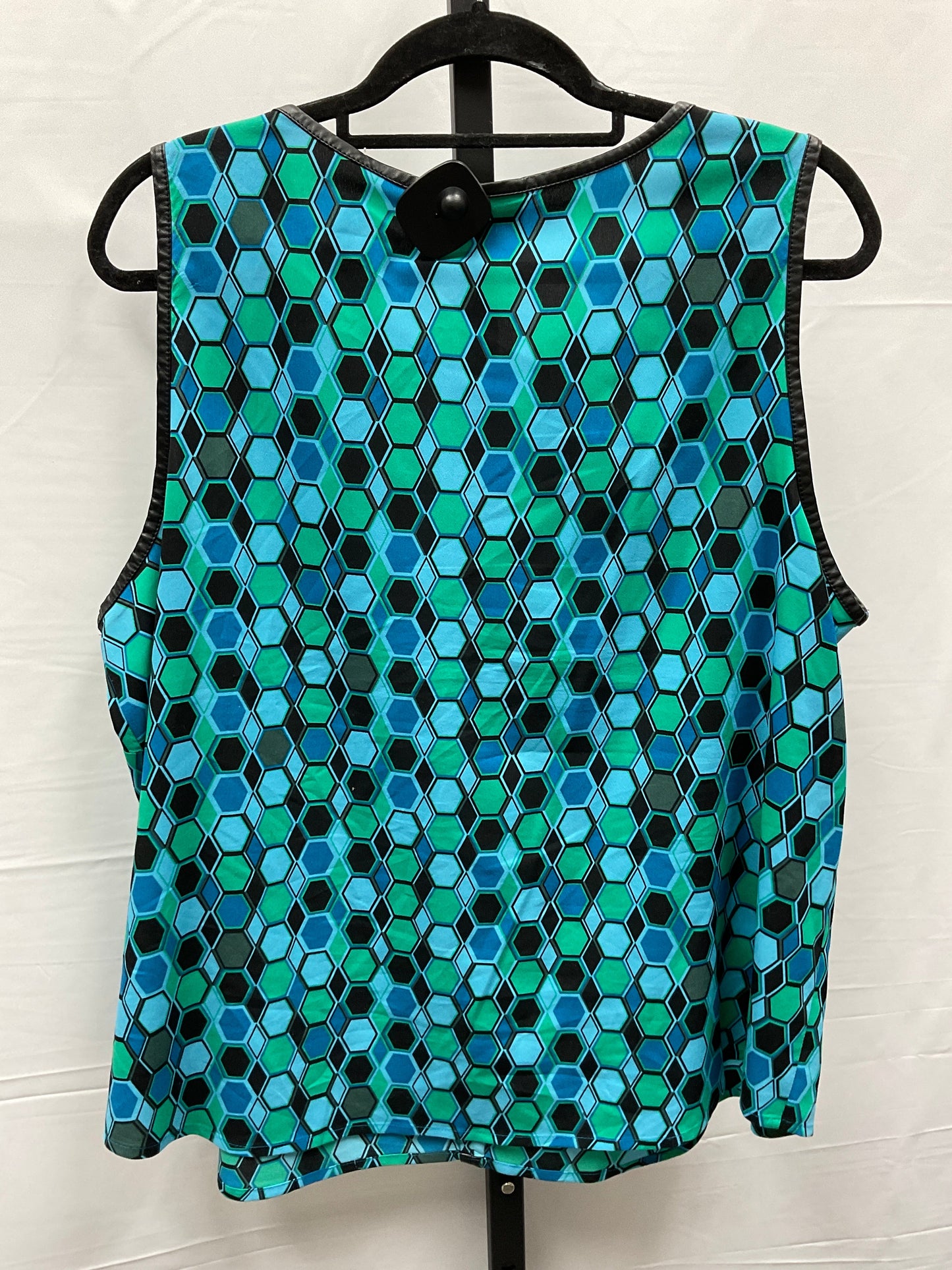 Top Sleeveless By Apt 9  Size: 1x