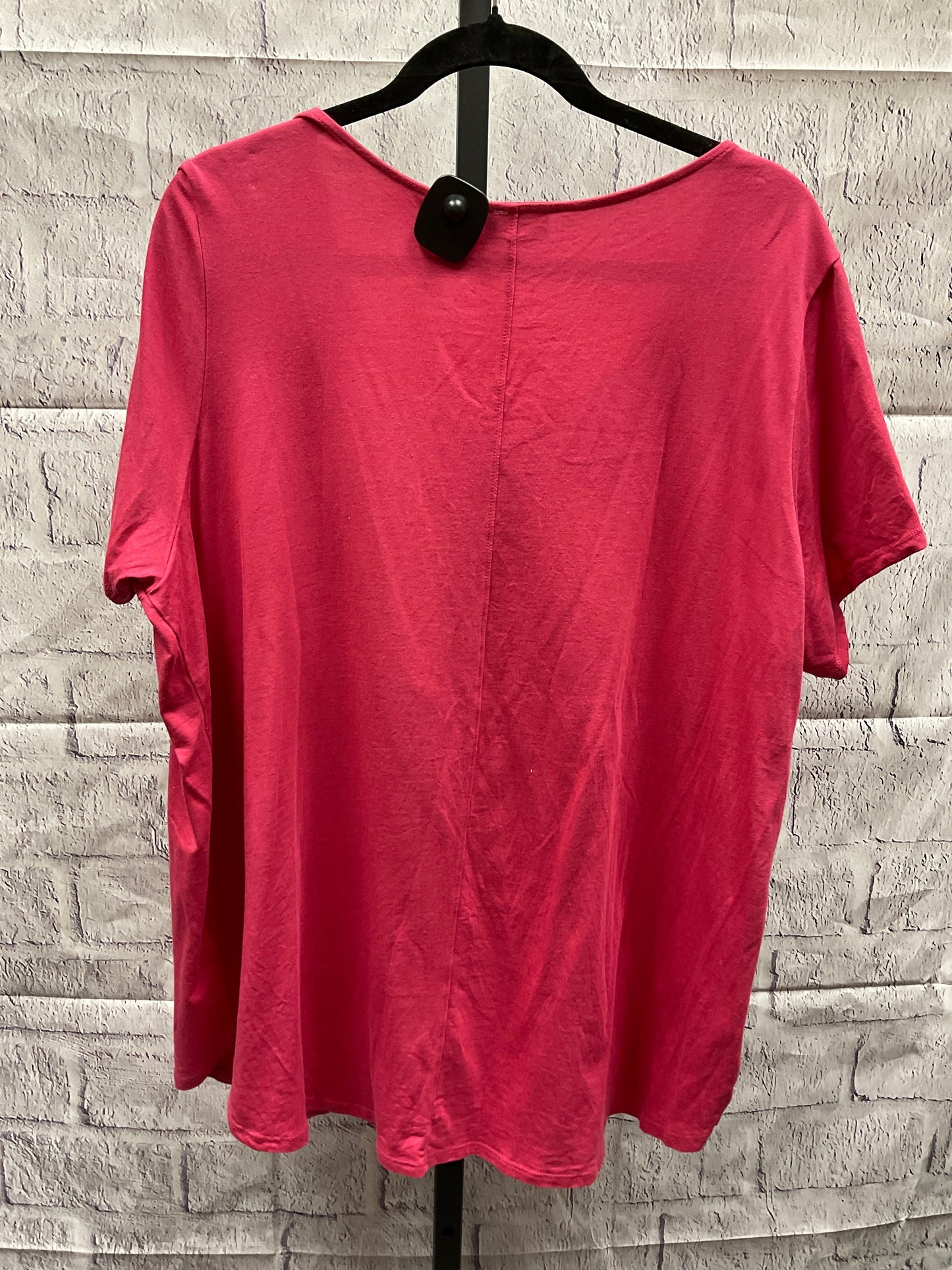 Top Short Sleeve By Tahari By Arthur Levine  Size: 2x