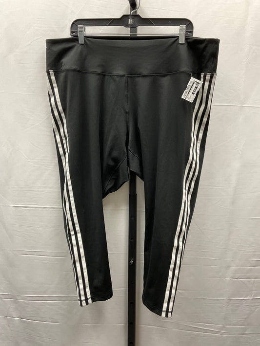Athletic Leggings Capris By Adidas  Size: 4x