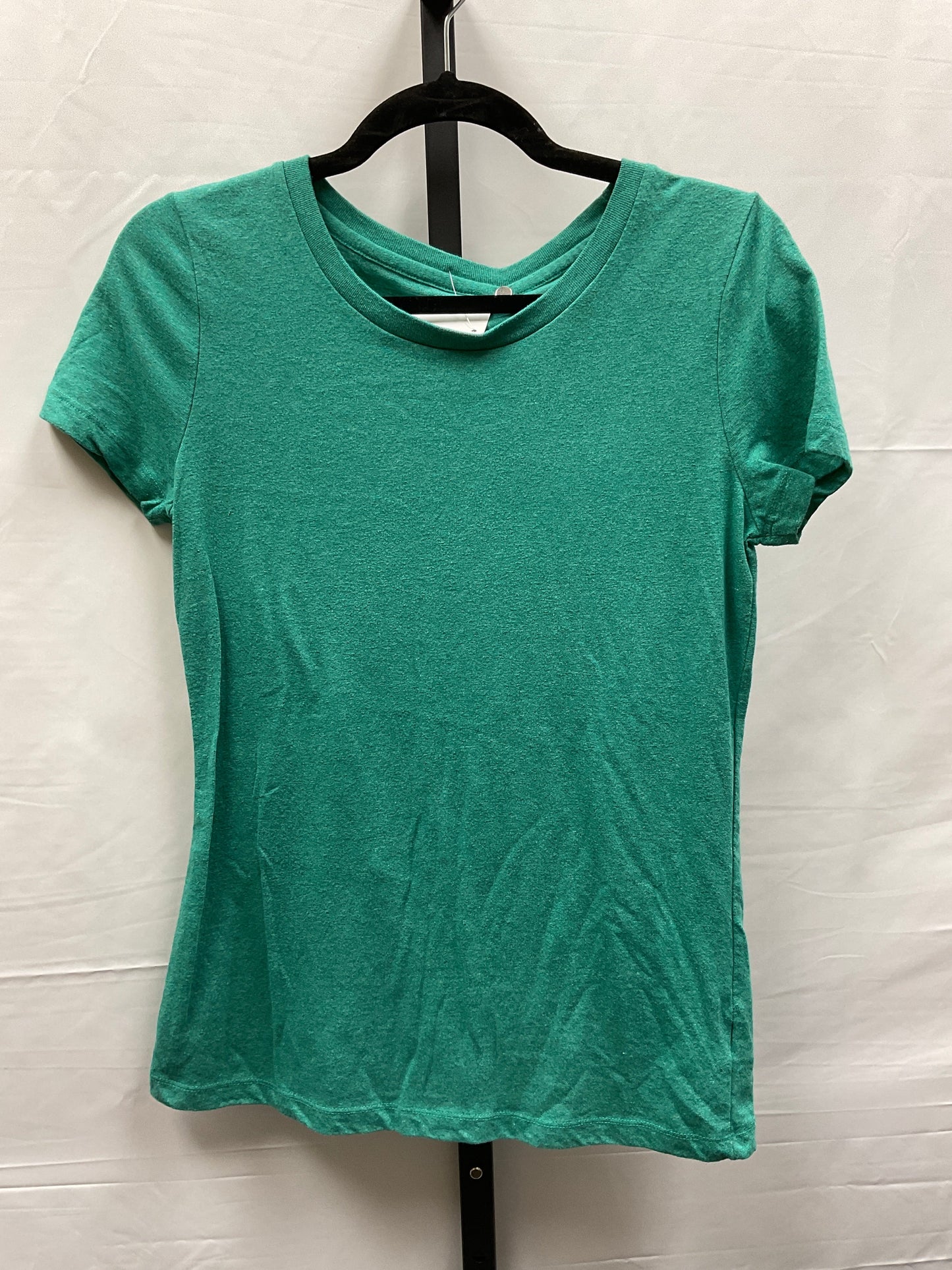 Green Top Short Sleeve Basic Mossimo, Size M