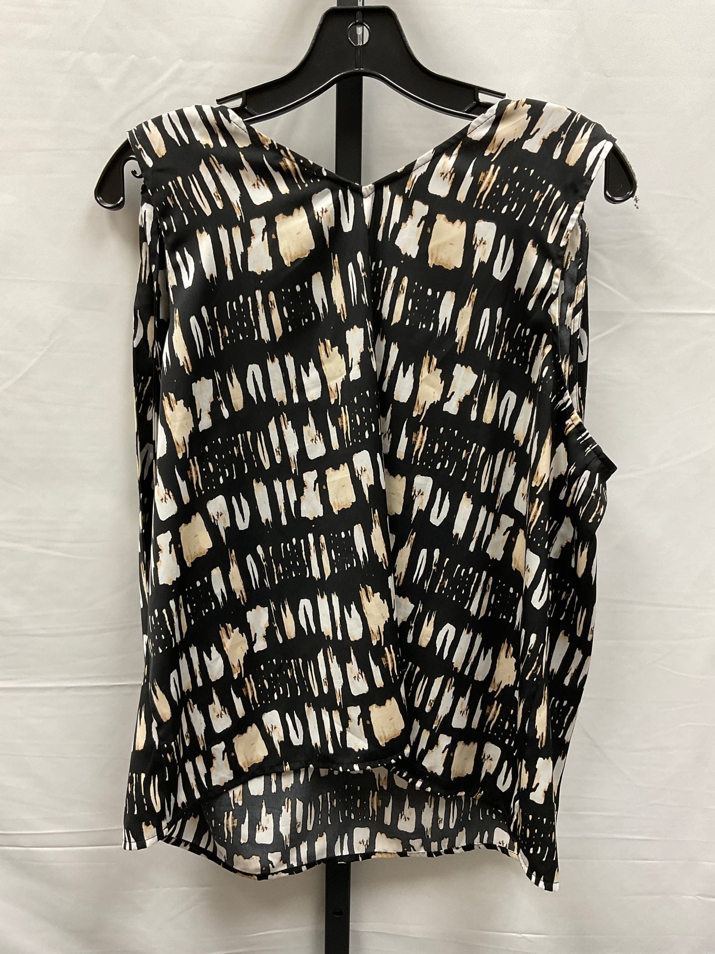 Black & Tan Top Sleeveless Banana Republic, Size L