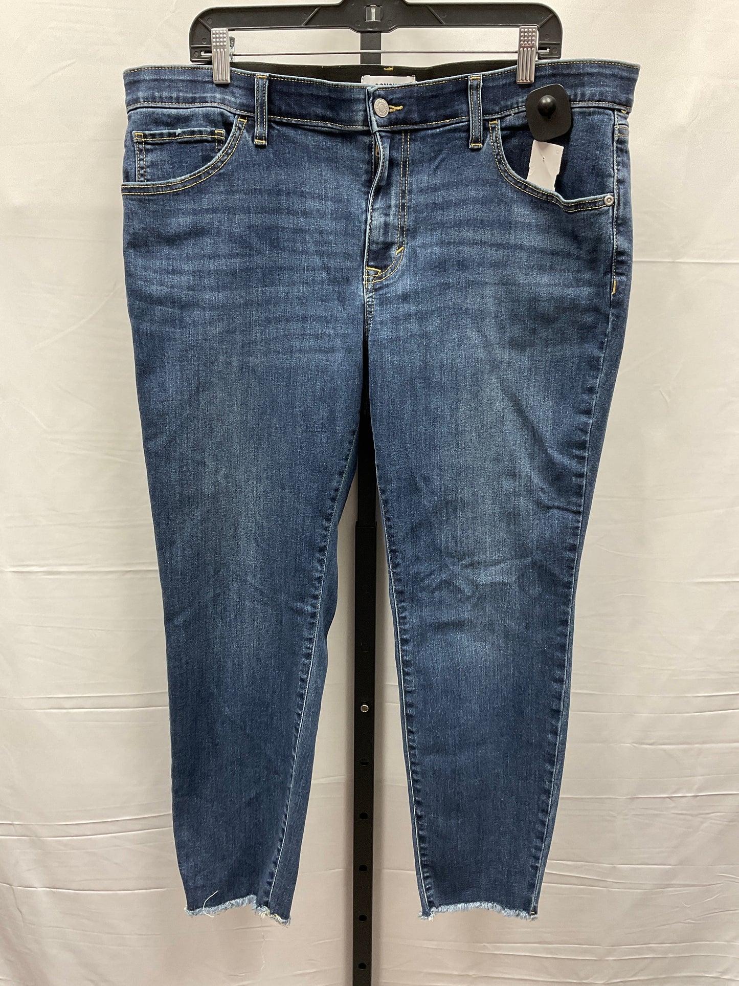 Blue Denim Jeans Skinny Sonoma, Size 18