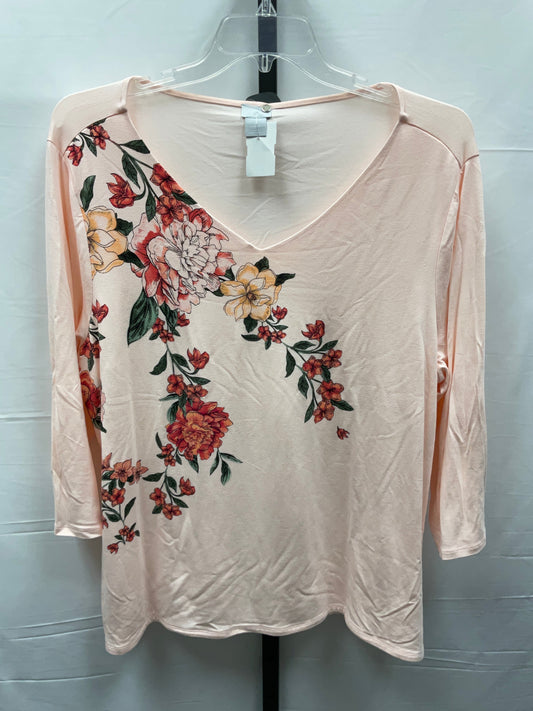 Top Long Sleeve By Chicos  Size: Xxl