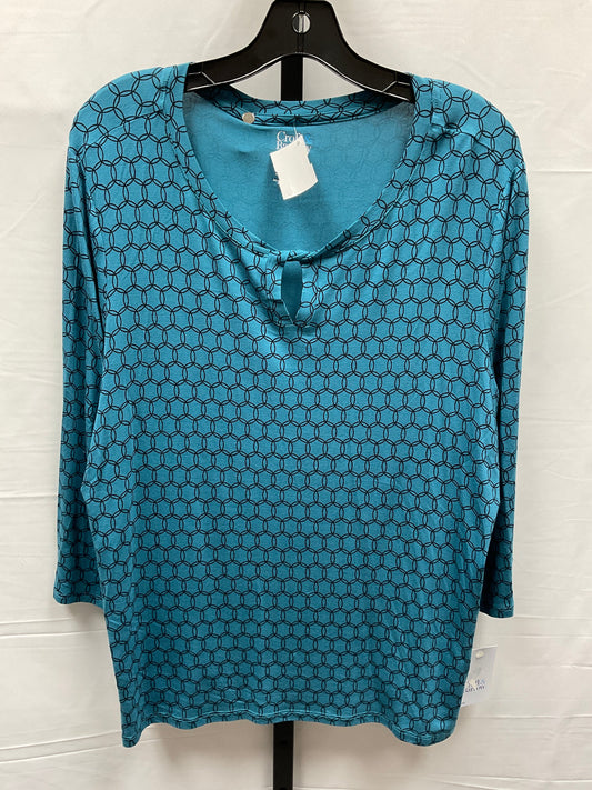 Top Long Sleeve By Croft And Barrow  Size: Xxl