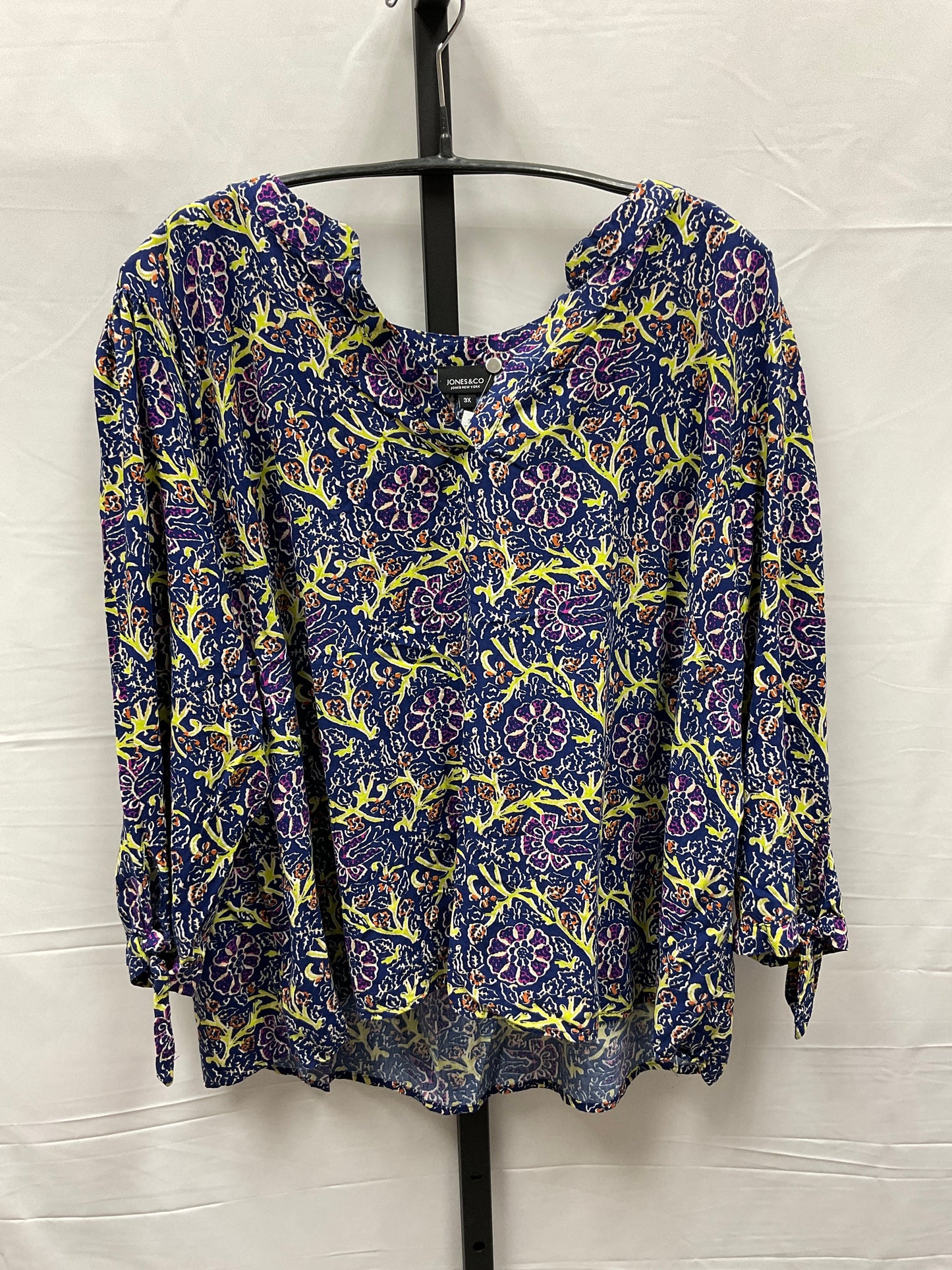 Top Long Sleeve By Jones And Co  Size: 3x