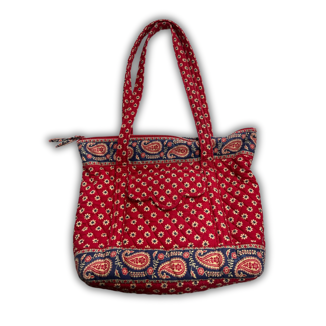 Tote Designer By Vera Bradley, Size: Medium