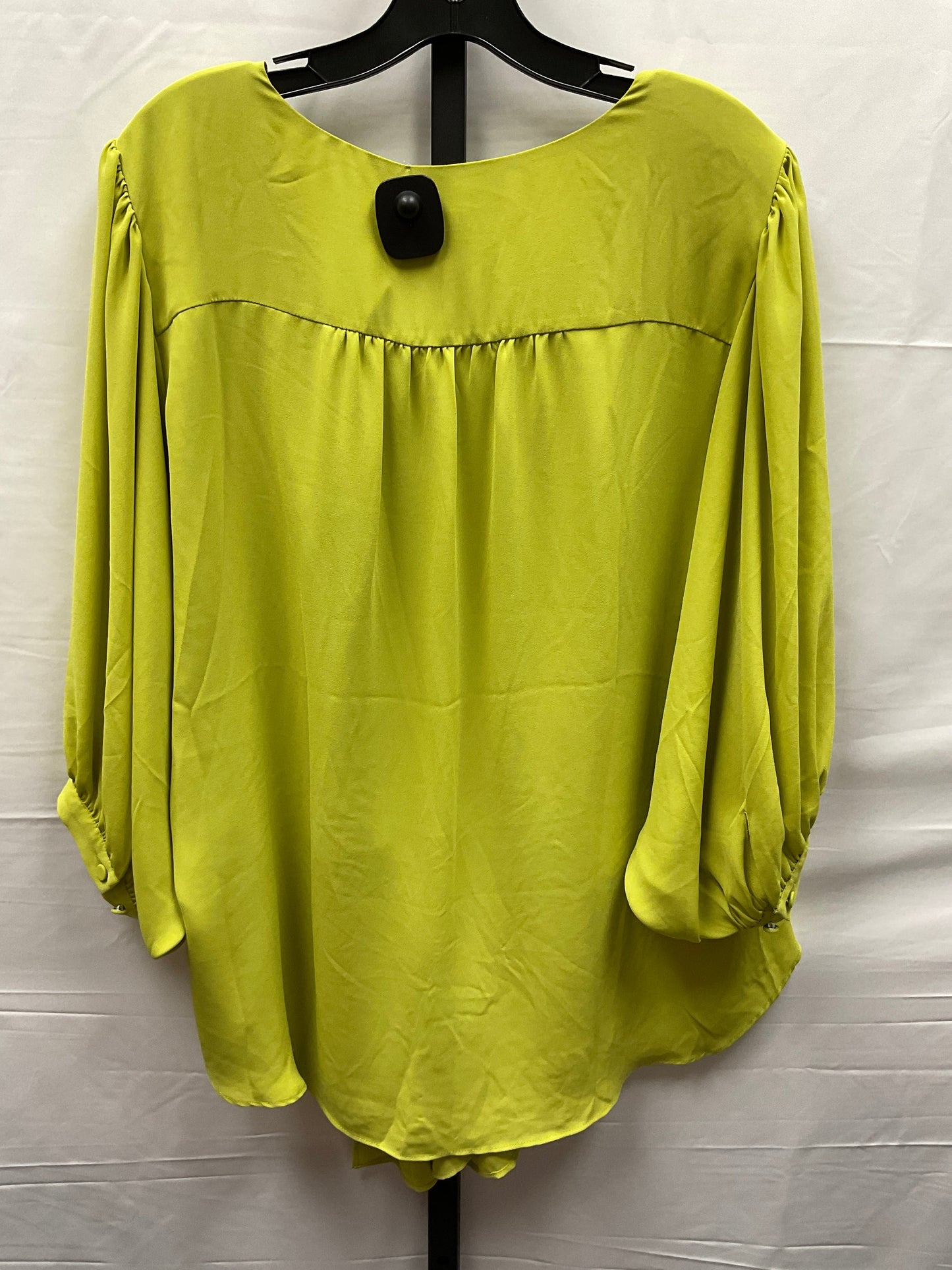 Green Top Long Sleeve Chicos, Size L