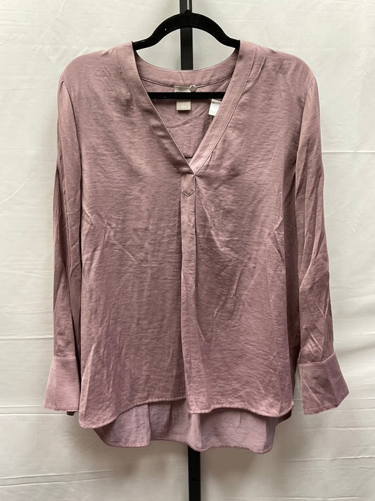 Purple Top Long Sleeve Chicos, Size L