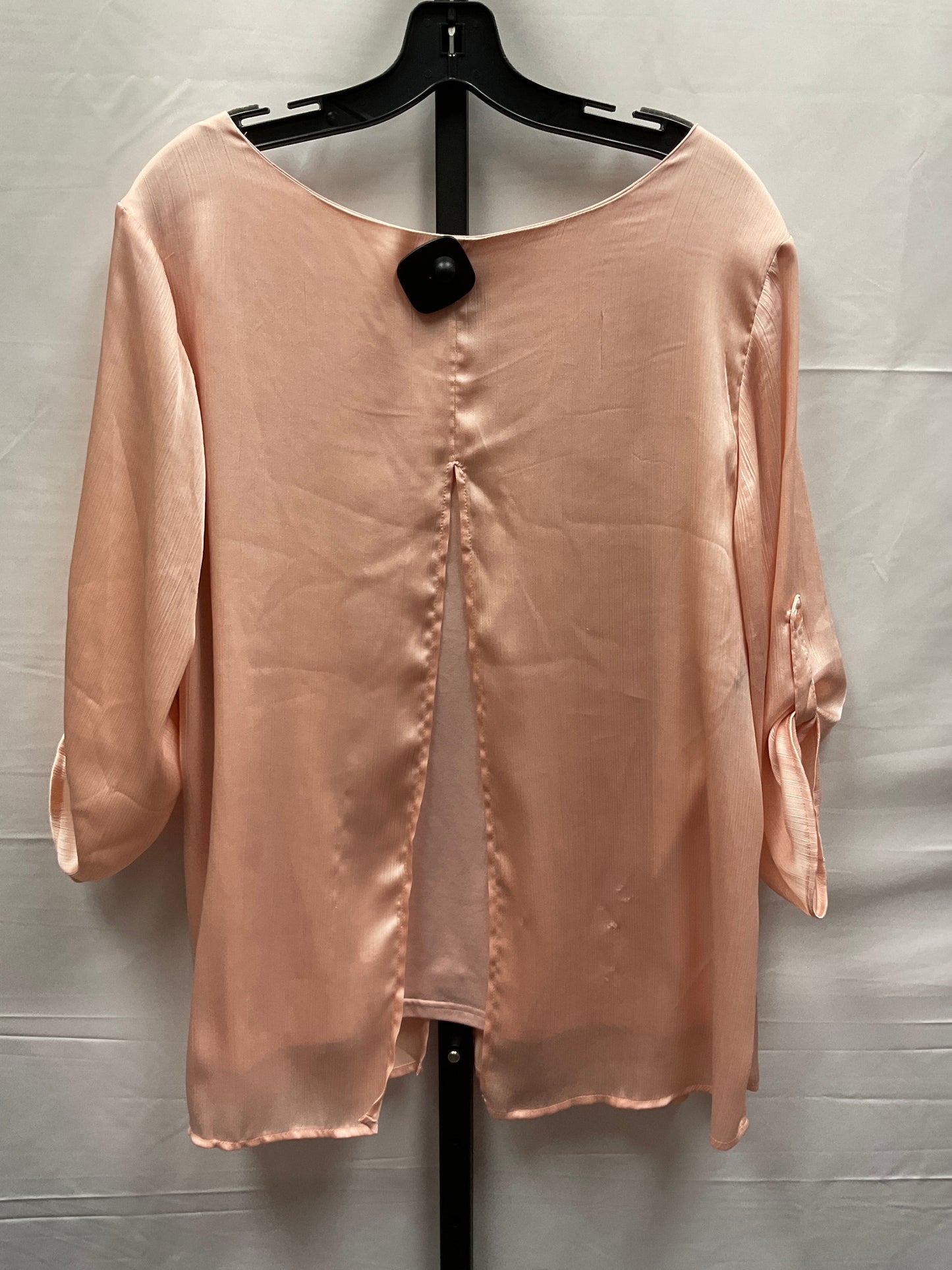 Pink Top Long Sleeve Chicos, Size L
