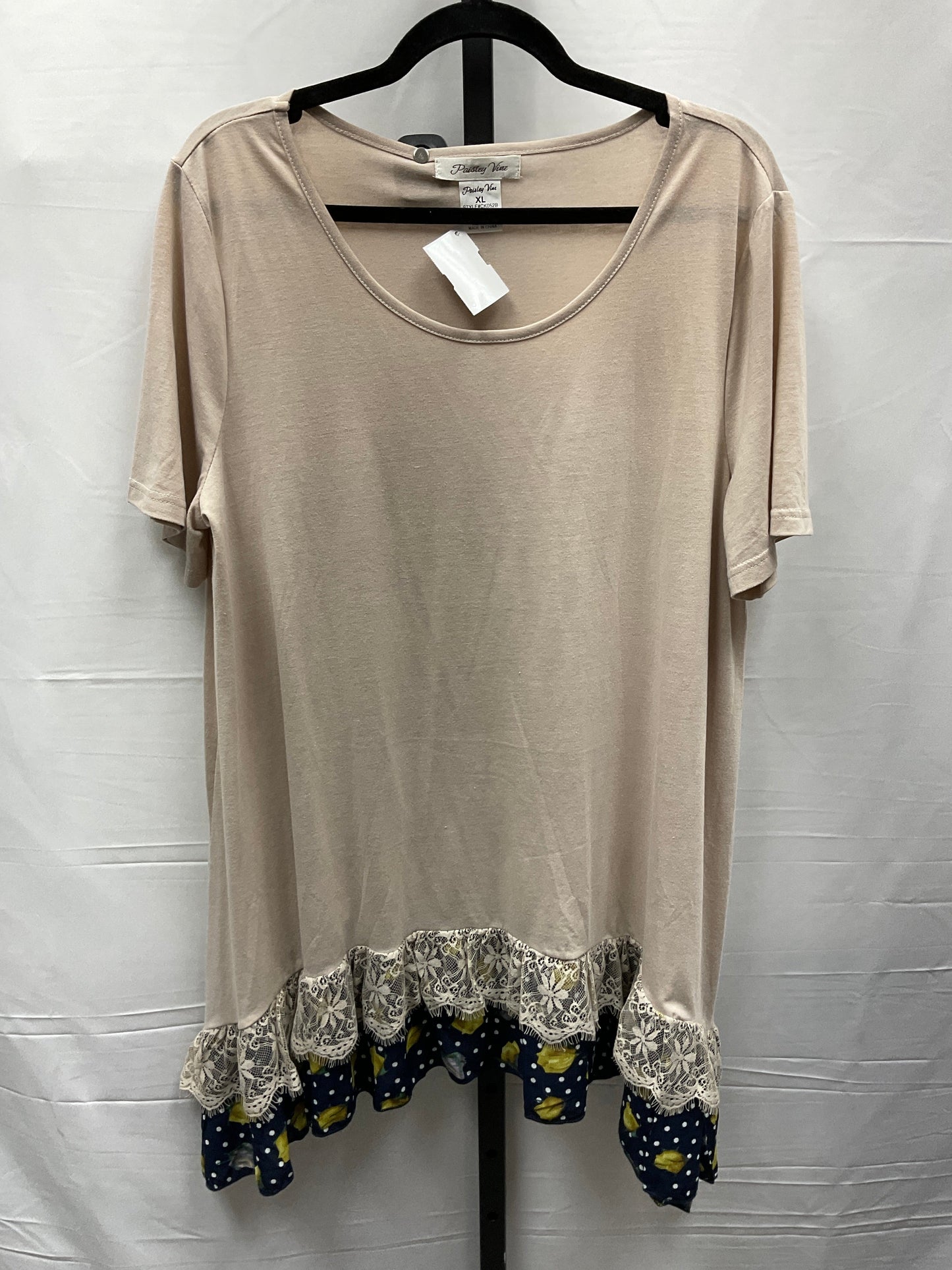 Tunic Short Sleeve By Clothes Mentor  Size: Xl