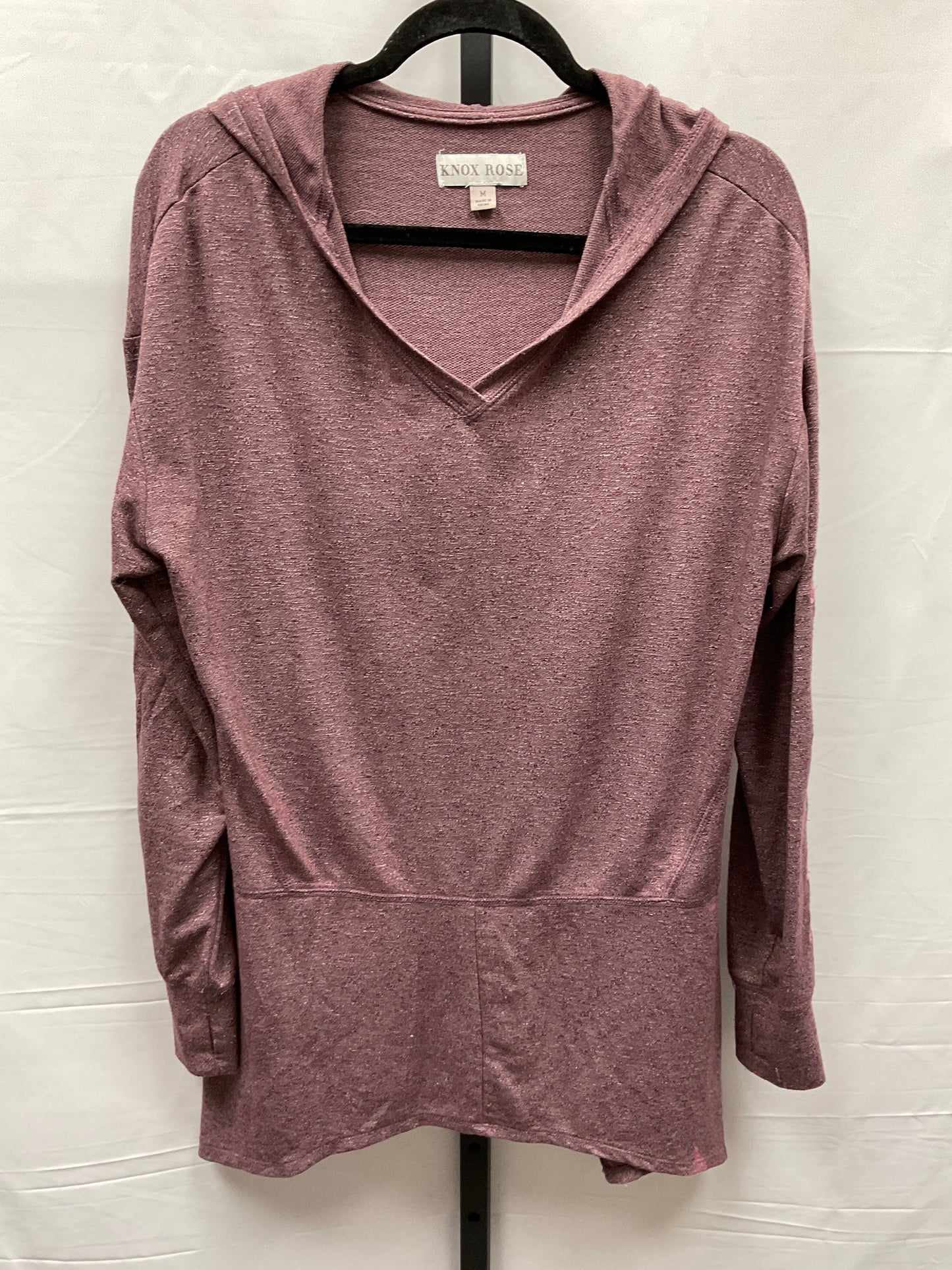 Mauve Top Long Sleeve Knox Rose, Size M