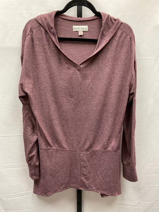 Mauve Top Long Sleeve Knox Rose, Size M