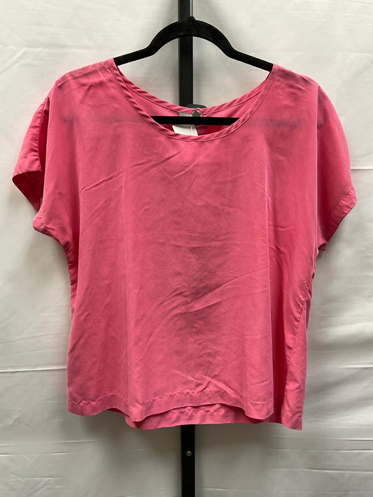 Pink Top Short Sleeve J. Jill, Size Petite   S