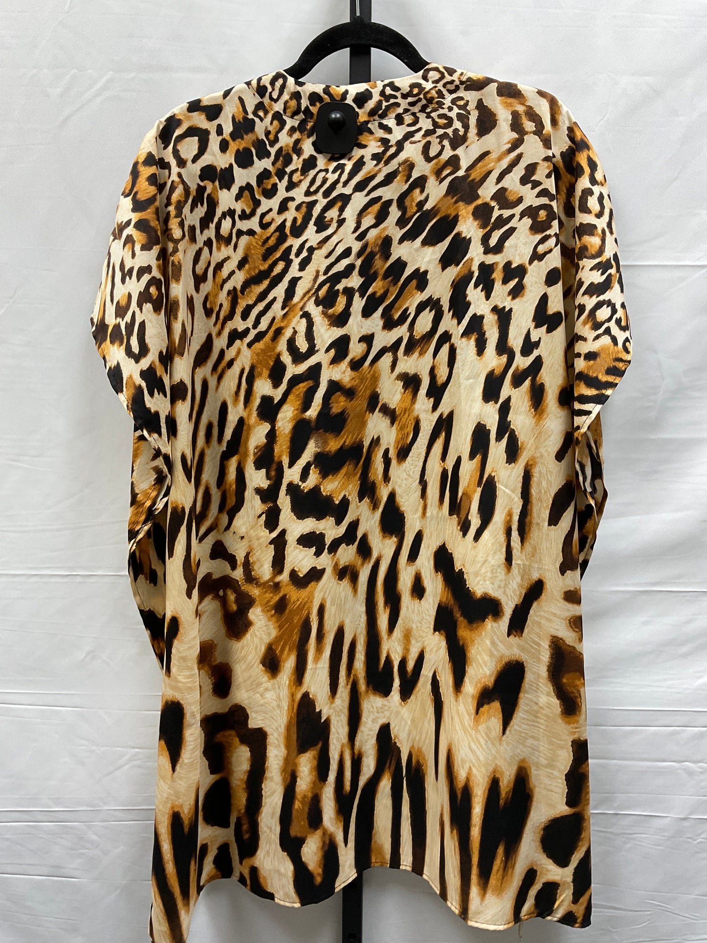 Animal Print Swimwear Cover-up Chicos, Size S