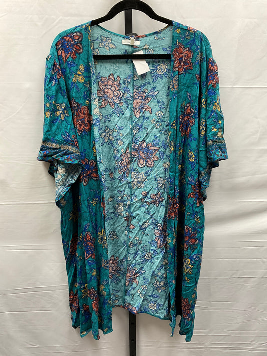 Teal Kimono Maurices, Size Xl