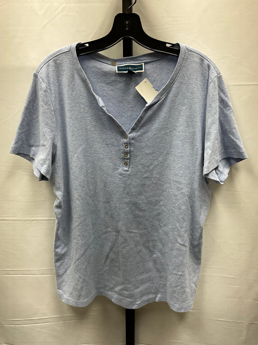 Top Short Sleeve By Karen Scott  Size: Xl