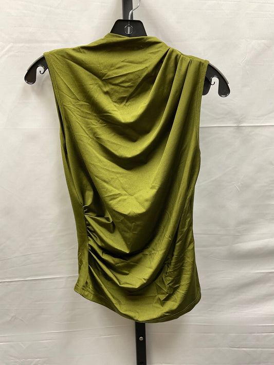 Green Top Sleeveless Shein, Size S