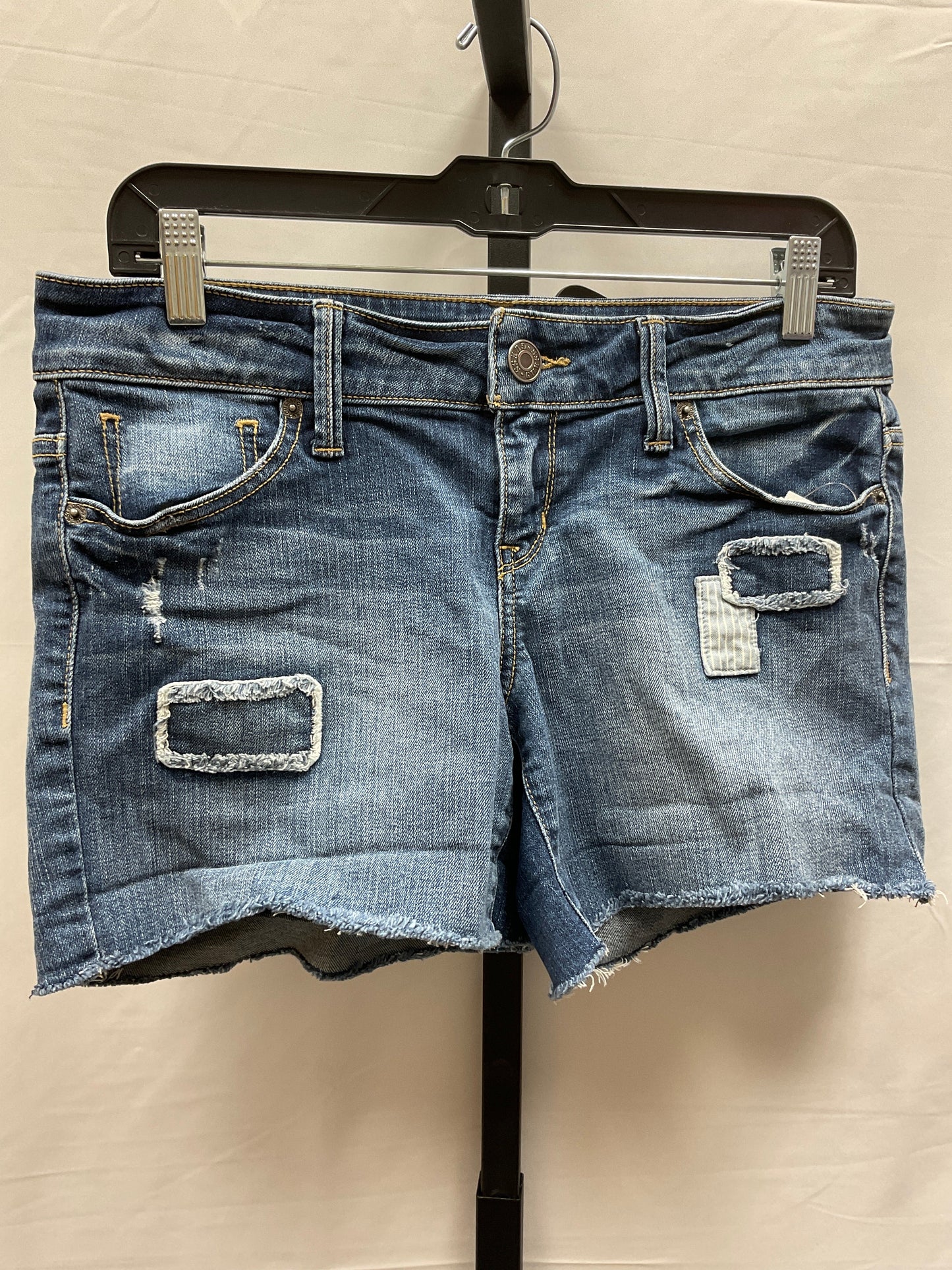 Blue Denim Shorts Guess, Size 8