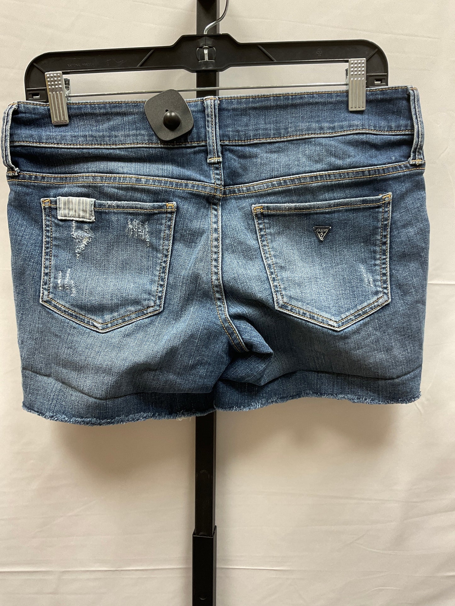 Blue Denim Shorts Guess, Size 8