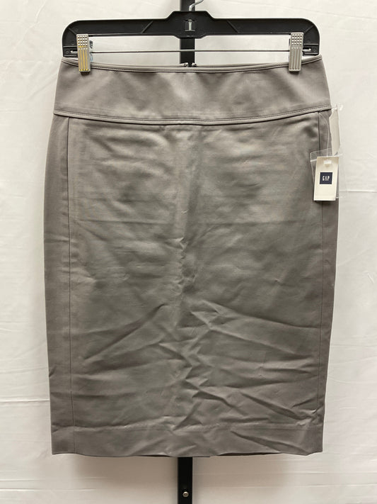 Grey Skirt Midi Gap, Size 2