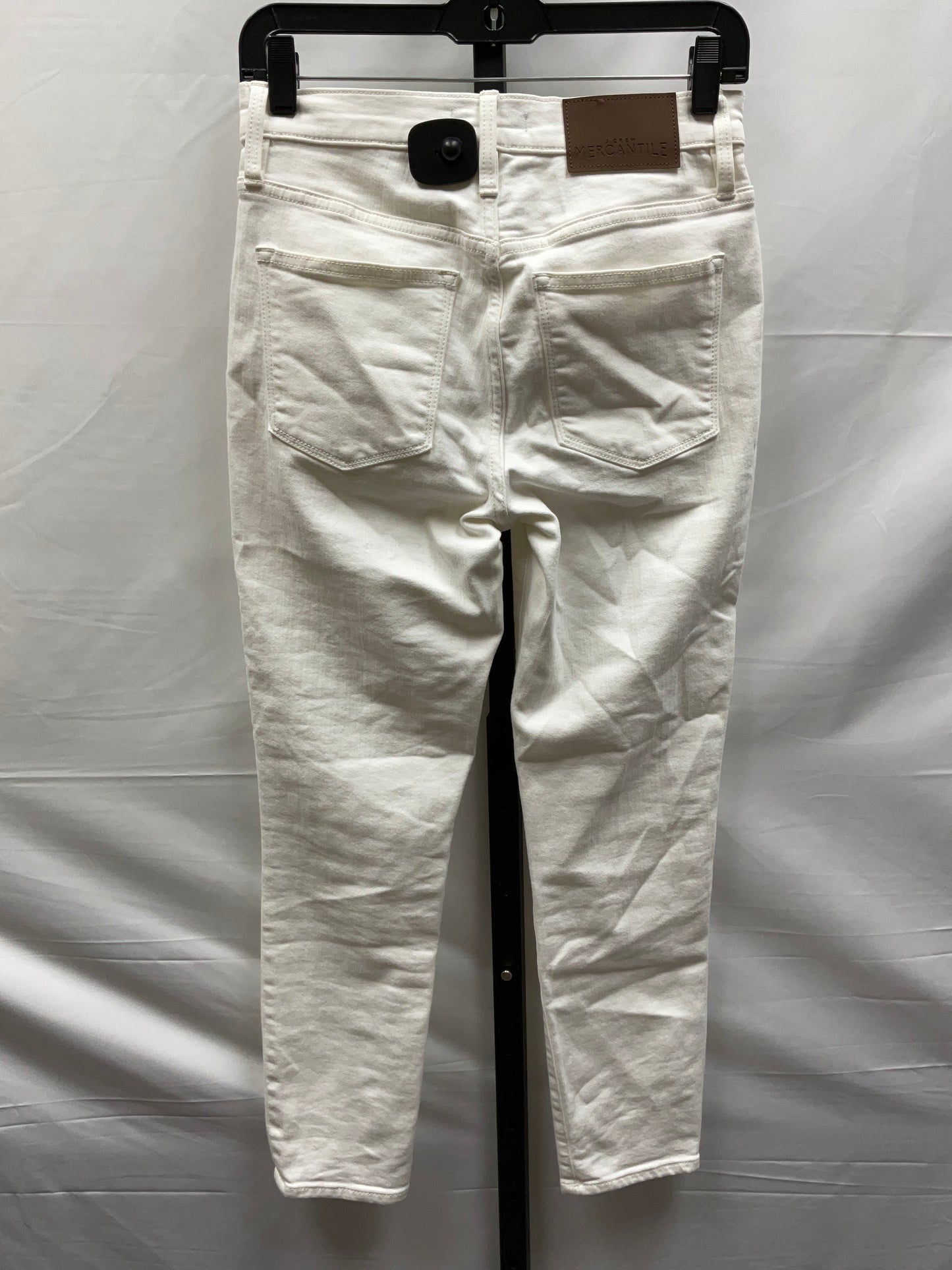 White Denim Jeans Skinny J. Crew, Size 2