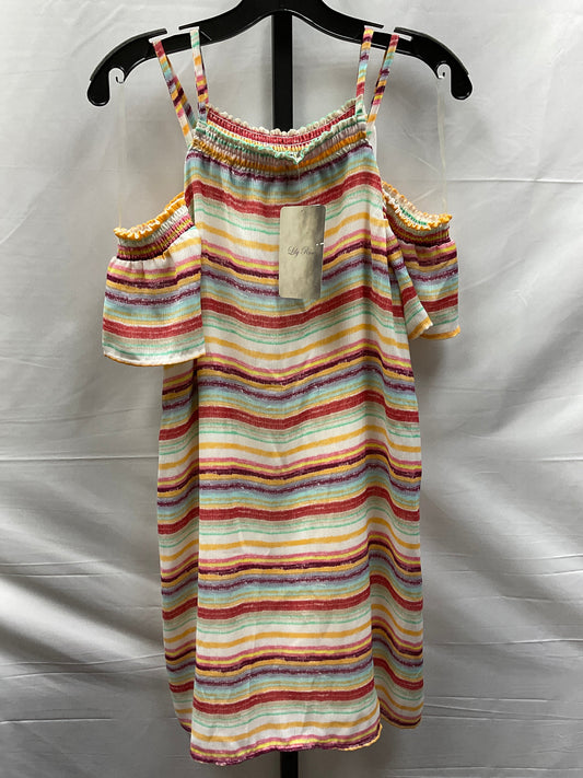 Multi-colored Dress Casual Midi Lily Rose, Size L