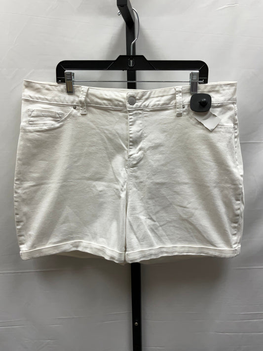 White Denim Shorts Ymi, Size 20