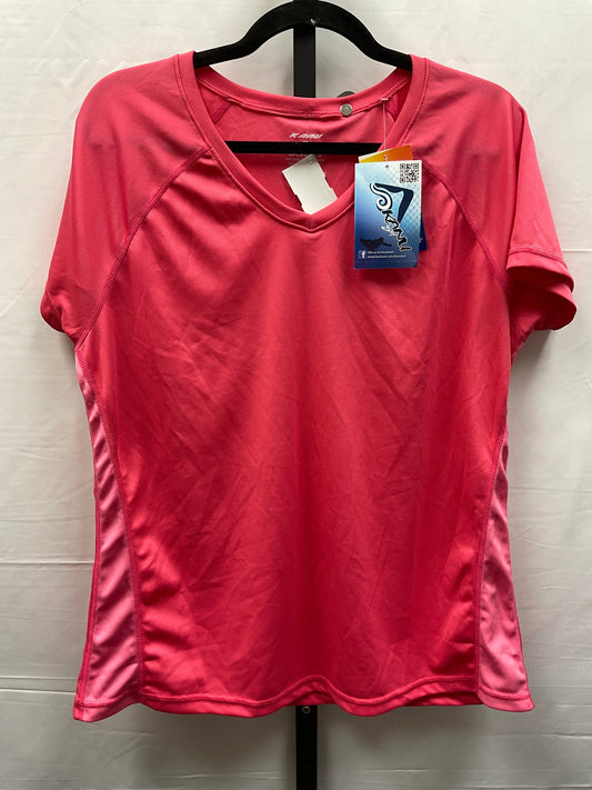 Pink Athletic Top Short Sleeve Clothes Mentor, Size Xxl
