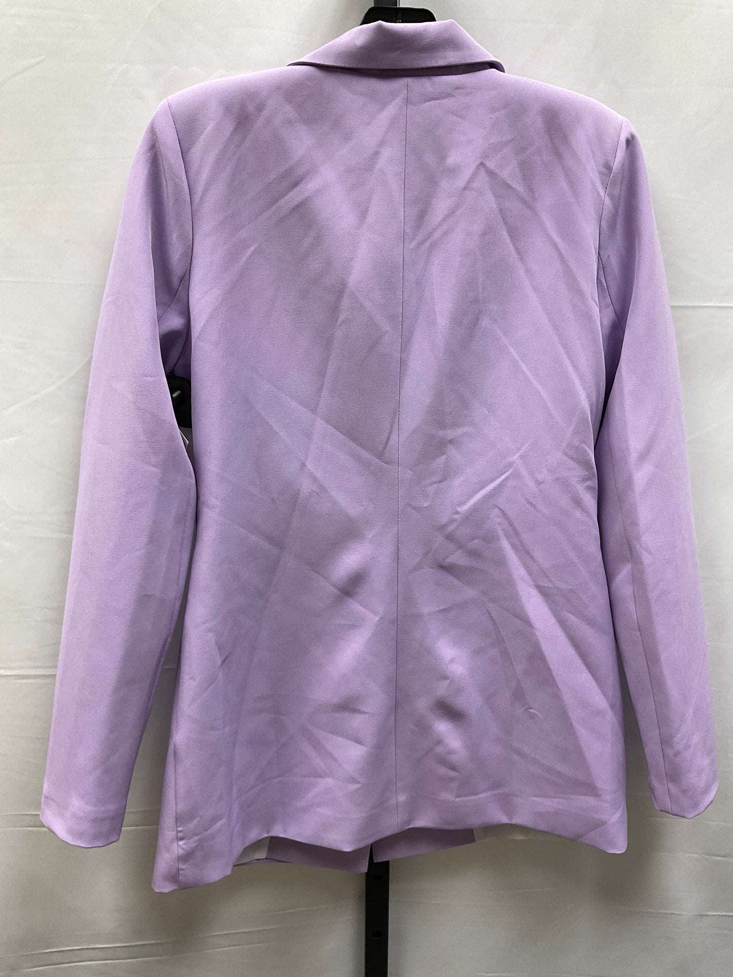 Blazer By Clothes Mentor In Purple, Size: M