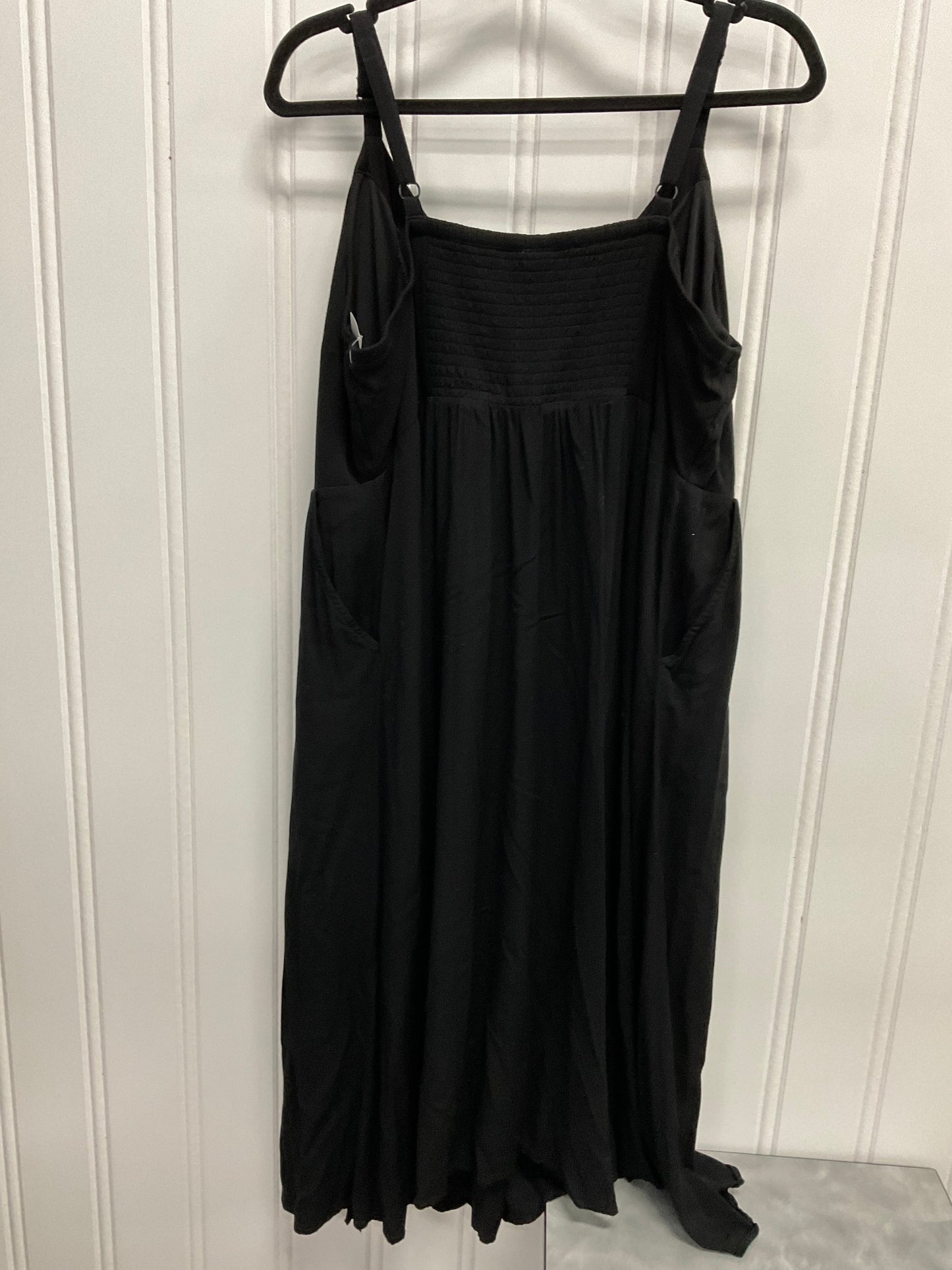 Dress Casual Midi By Torrid In Black, Size: 2x