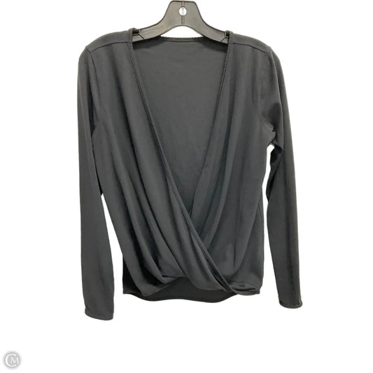 Athletic Top Long Sleeve Crewneck By Lululemon In Black, Size: 2x