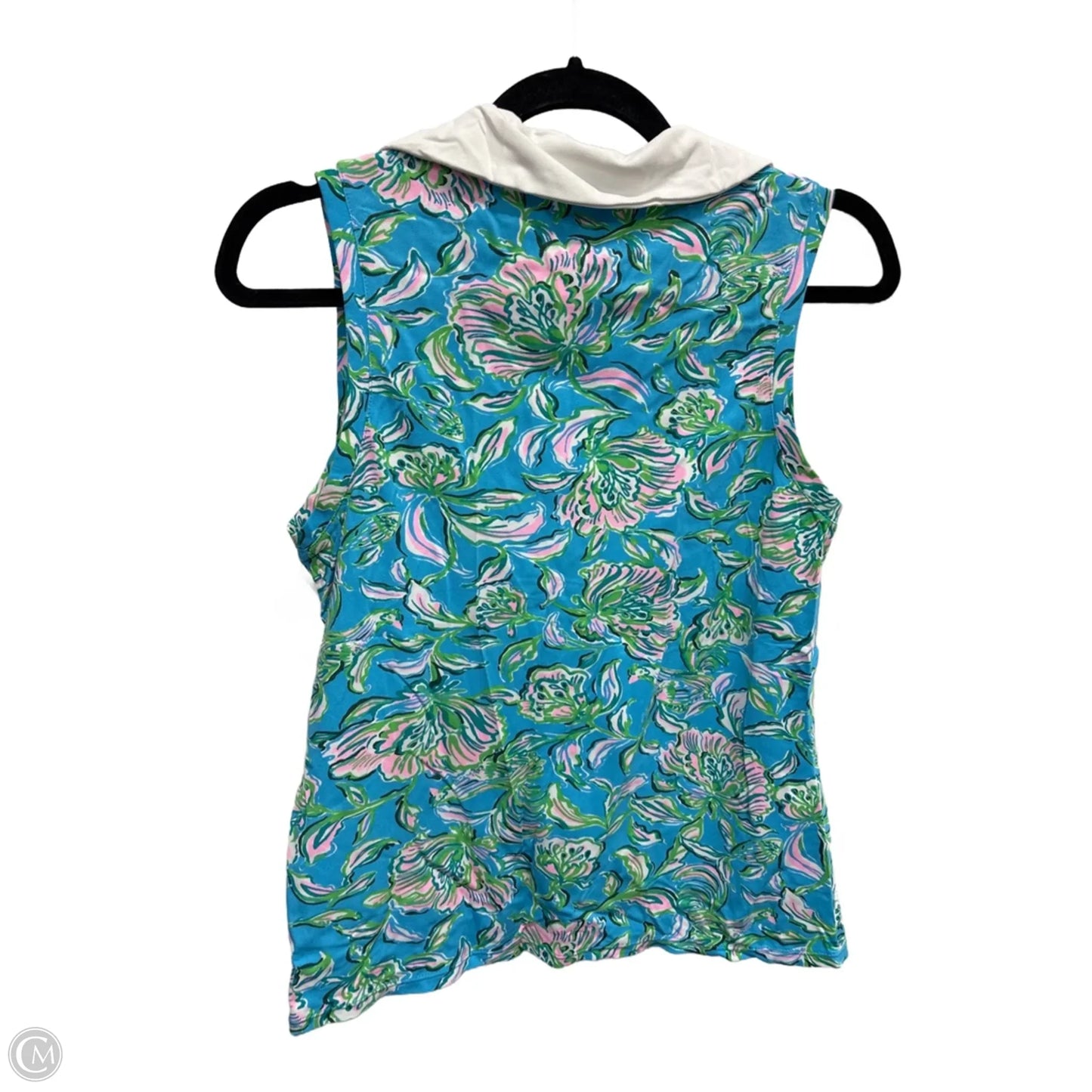 Top Sleeveless Designer By Lilly Pulitzer In Multi-colored