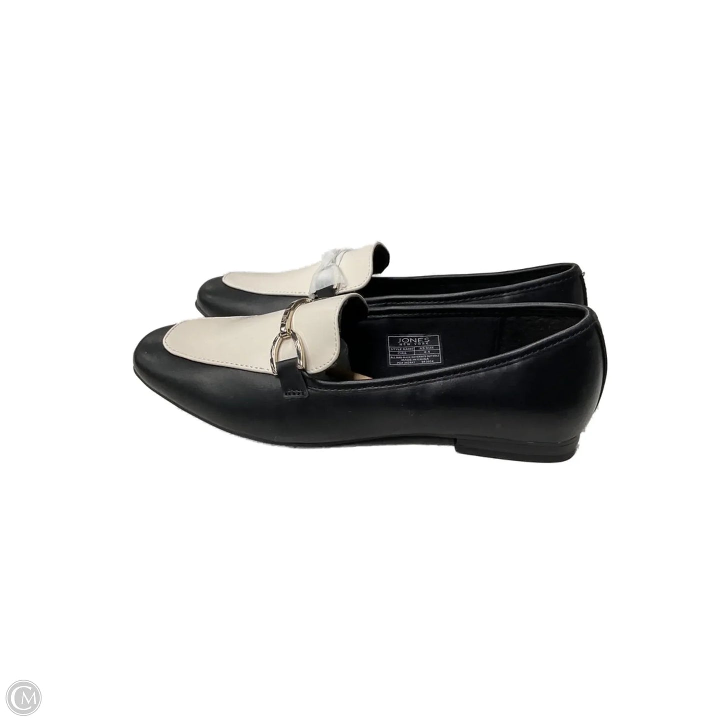 Shoes Flats By Jones New York In Black & White, Size: 6.5