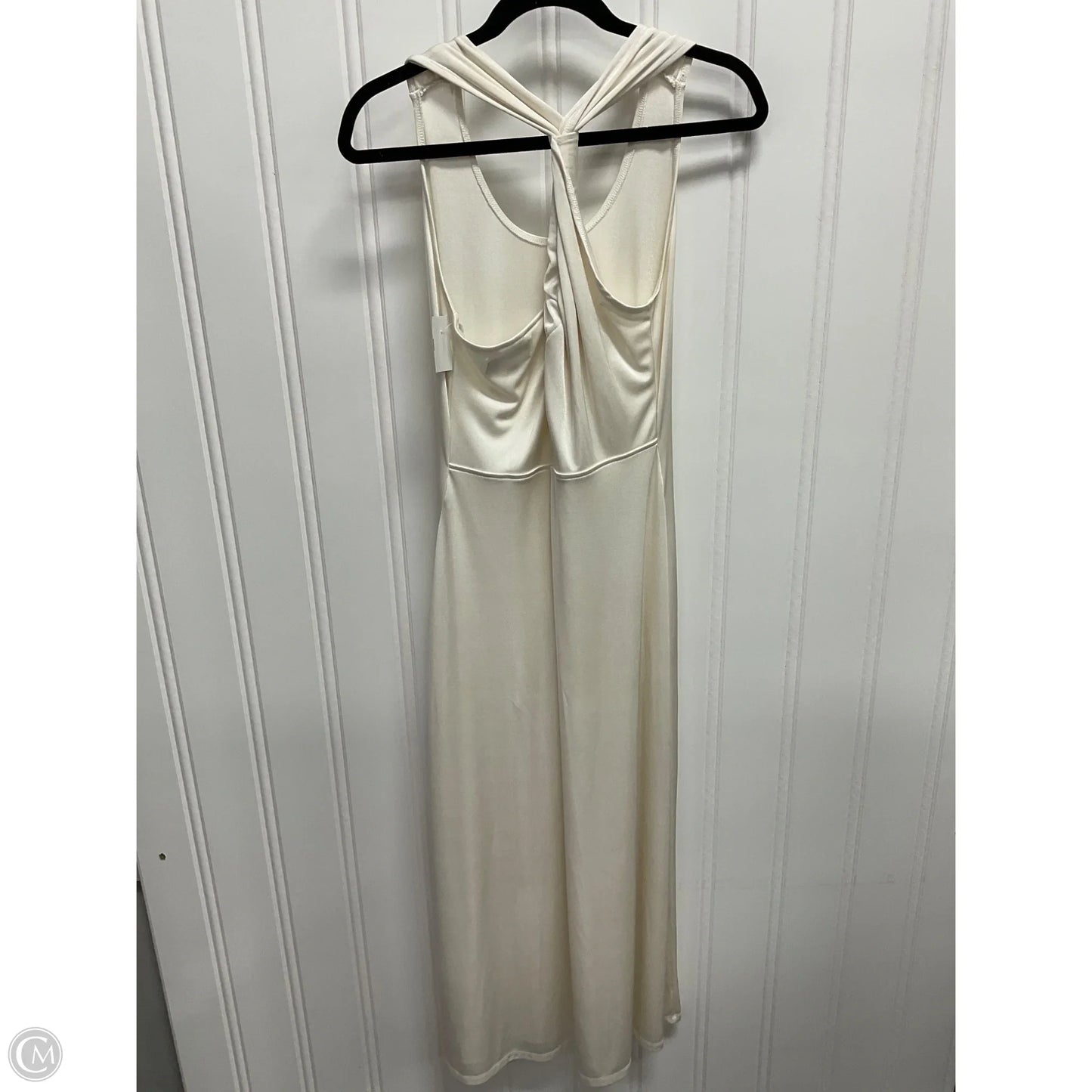 Dress Casual Maxi By Banana Republic In White, Size: M