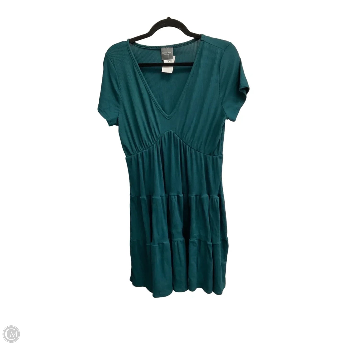 Dress Casual Short By Olivia Rae In Teal, Size: L