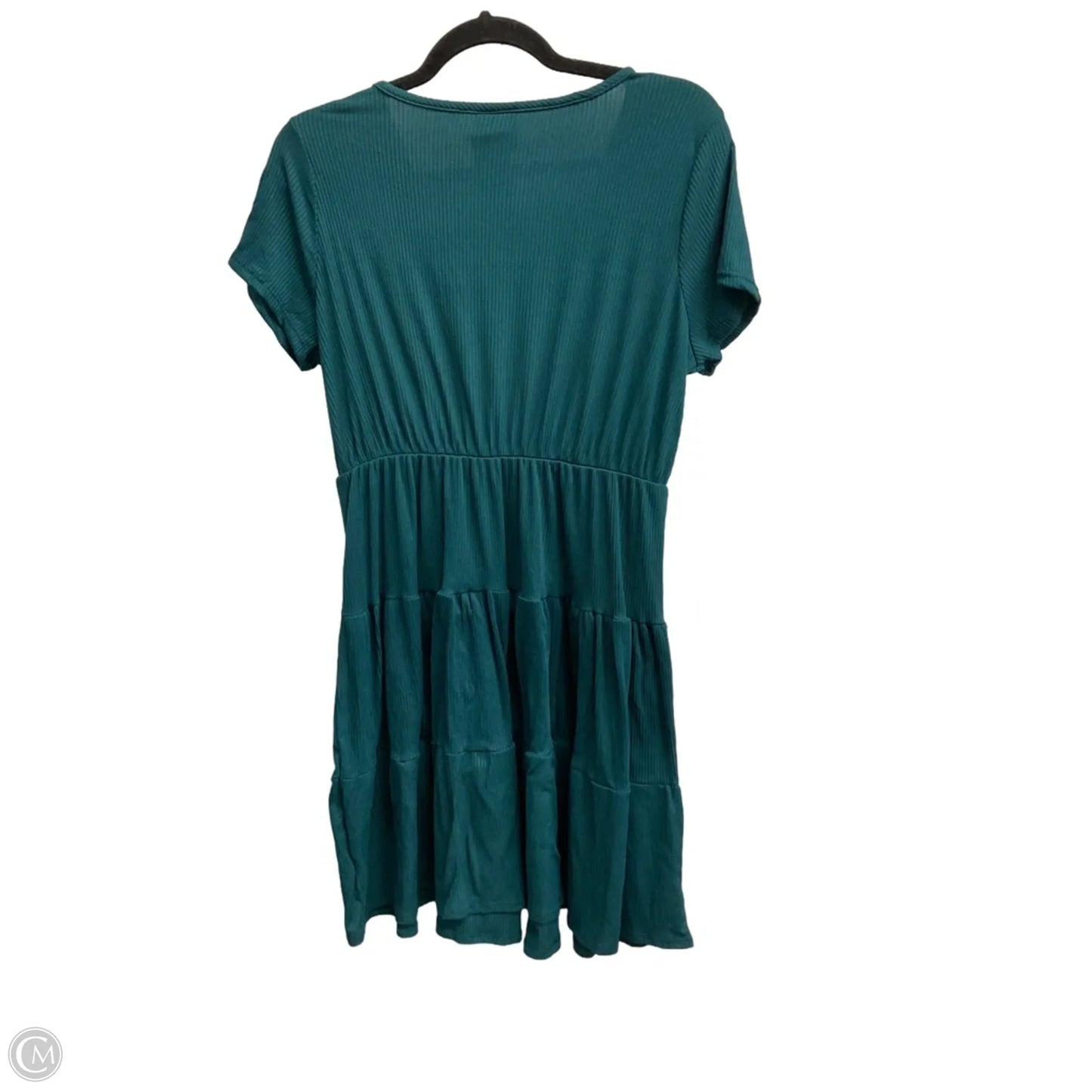 Dress Casual Short By Olivia Rae In Teal, Size: L