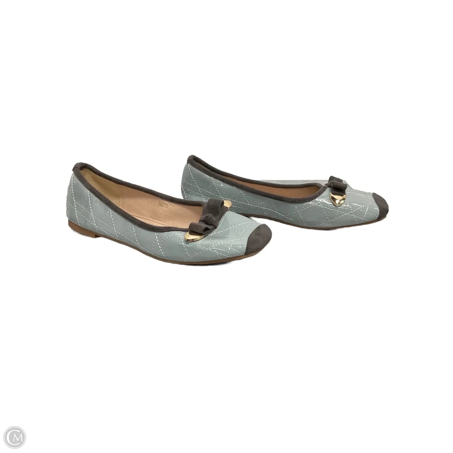 Shoes Flats By Clothes Mentor In Grey, Size: 7