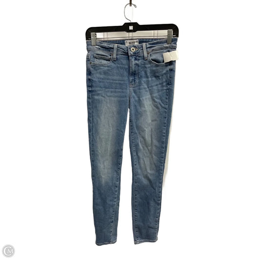 Jeans Skinny By Paige In Blue Denim, Size: 2