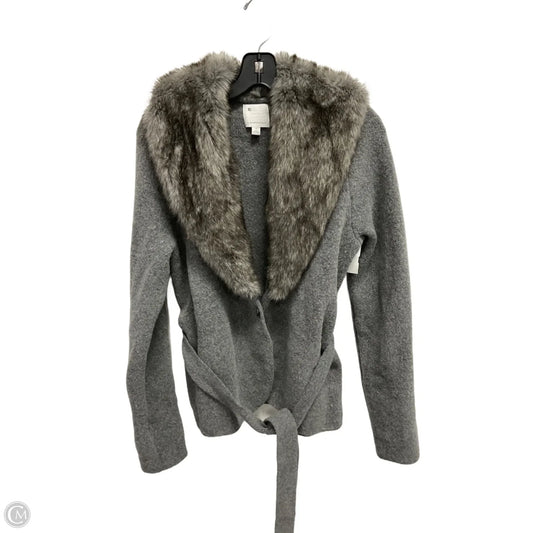 Cardigan By Anthropologie In Grey, Size: M