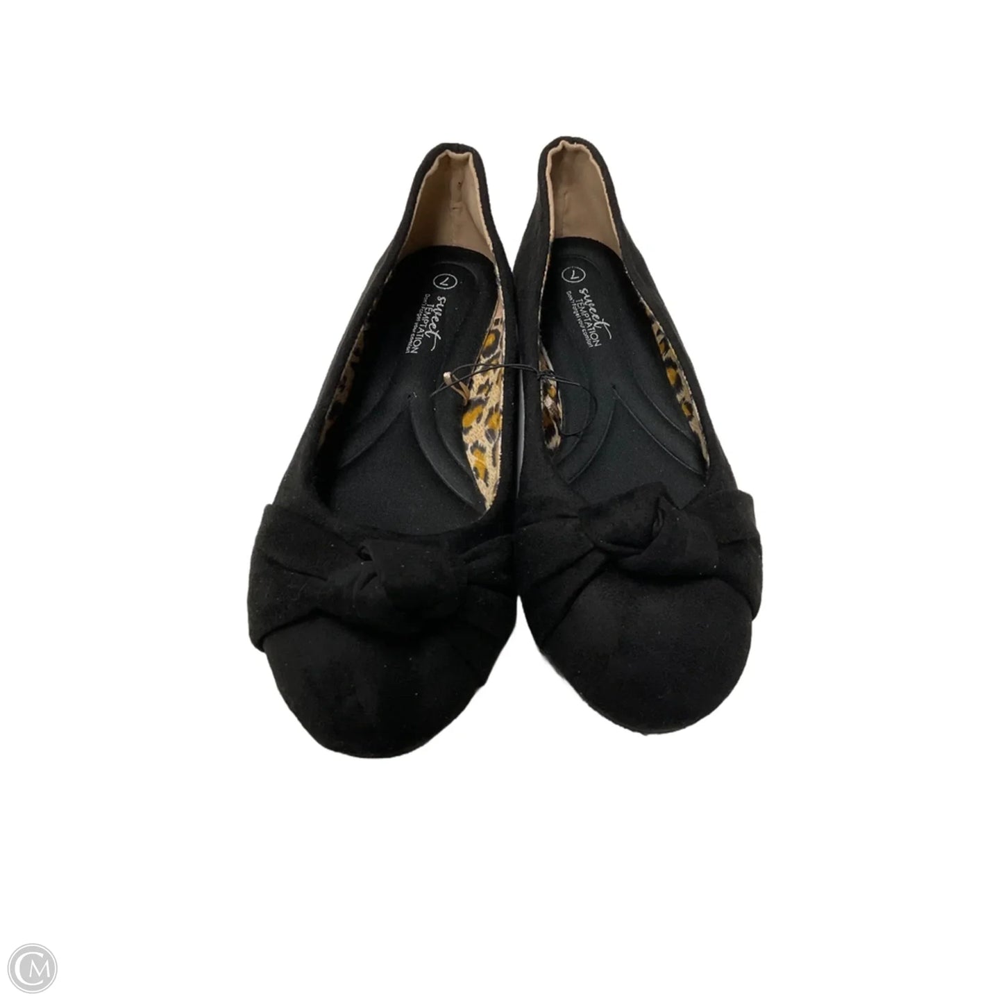 Shoes Flats By Clothes Mentor In Black, Size: 7